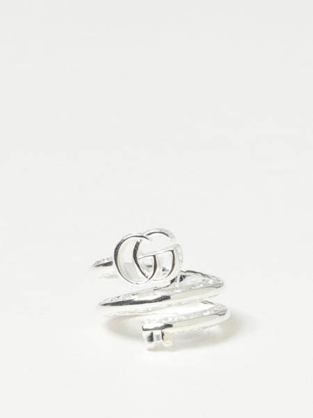 gucci spiral ring|Gucci Spiral Logo Band .